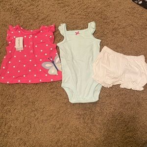 NEW: carters 3 piece set